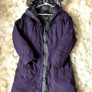 North Face HyVent Purple women’s coat XS